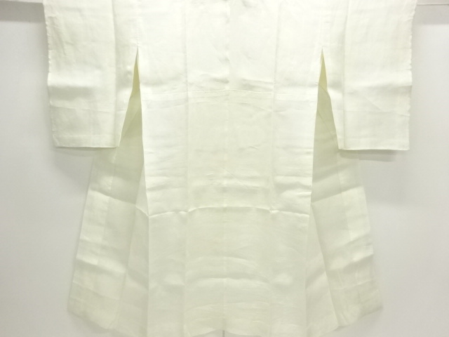 JAPANESE KIMONO / ANTIQUE JUBAN / STREAM & FLOWER